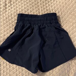 Lululemon running shorts, size 0